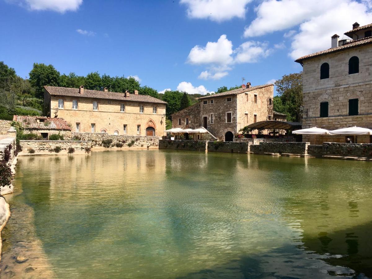 Casa Alla Vecchia Posta Di Bagno Vignoni Dış mekan fotoğraf